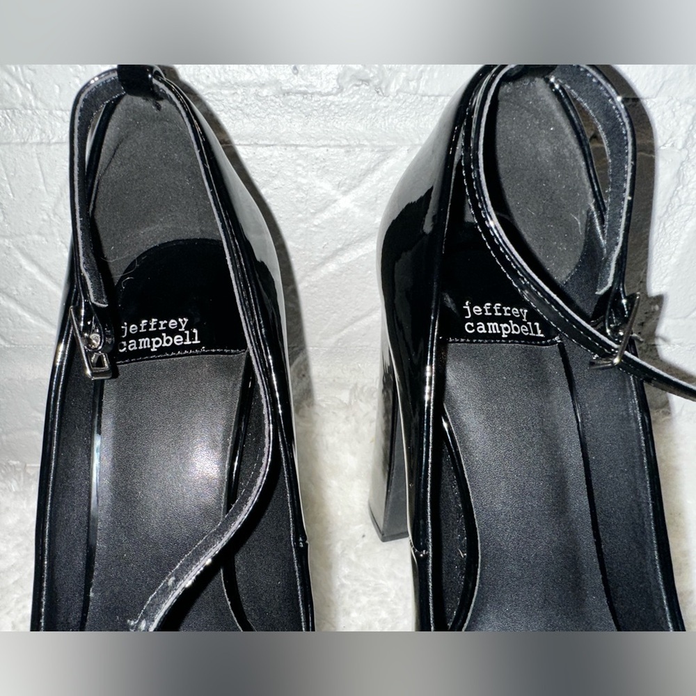 New Jeffrey Campbell Platform Mary Jane Shoes Size 7 - Picture 8 of 10